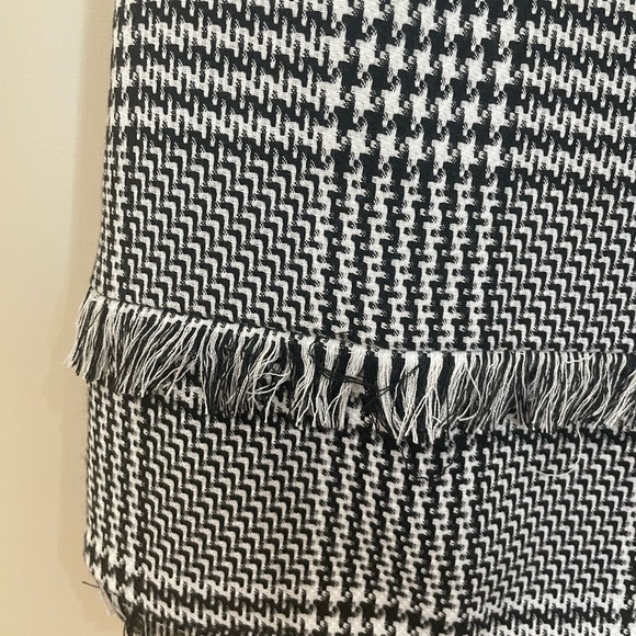 Lovers + Friends Zander Mini Dress Black and White Houndstooth Size XS - Picture 8 of 12